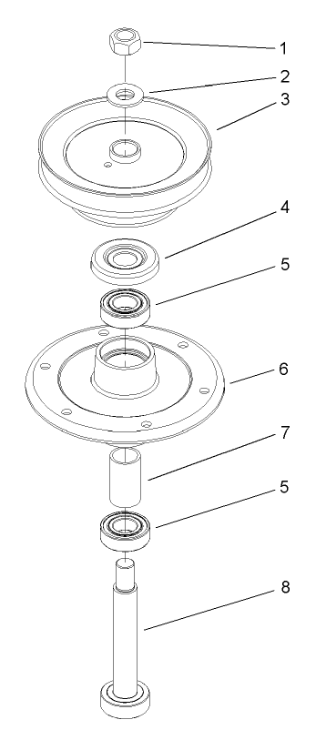 Center Spindle Assembly