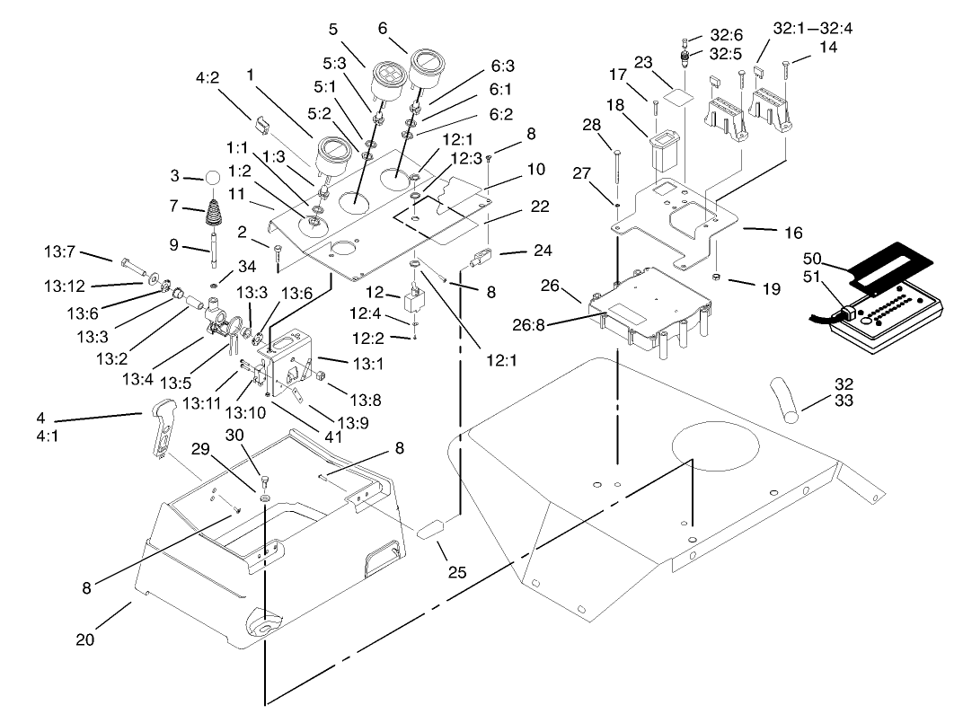 Control Console Assembly