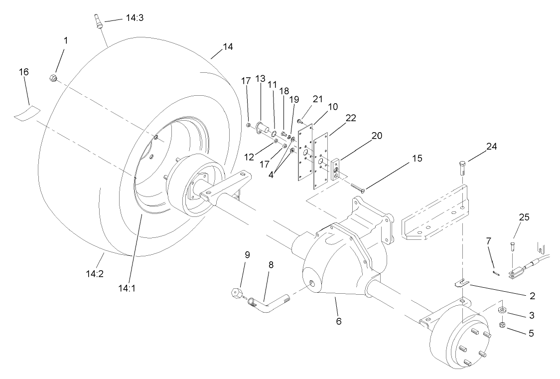 Front Axle Assembly