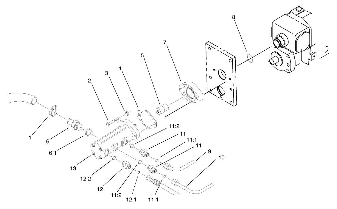 Gear Pump Installation Assembly
