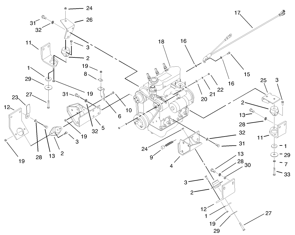 Engine Installation Assembly