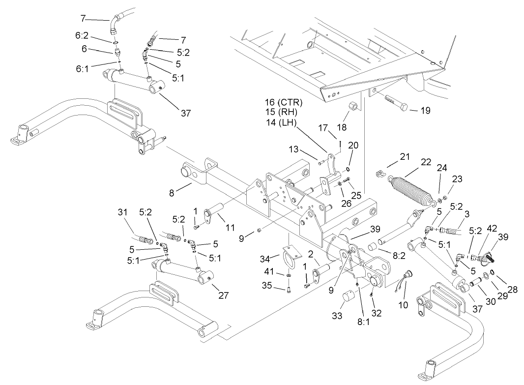 Front Lift Circuit Assembly