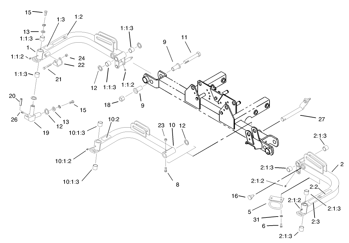 Front Lift Arm Assembly