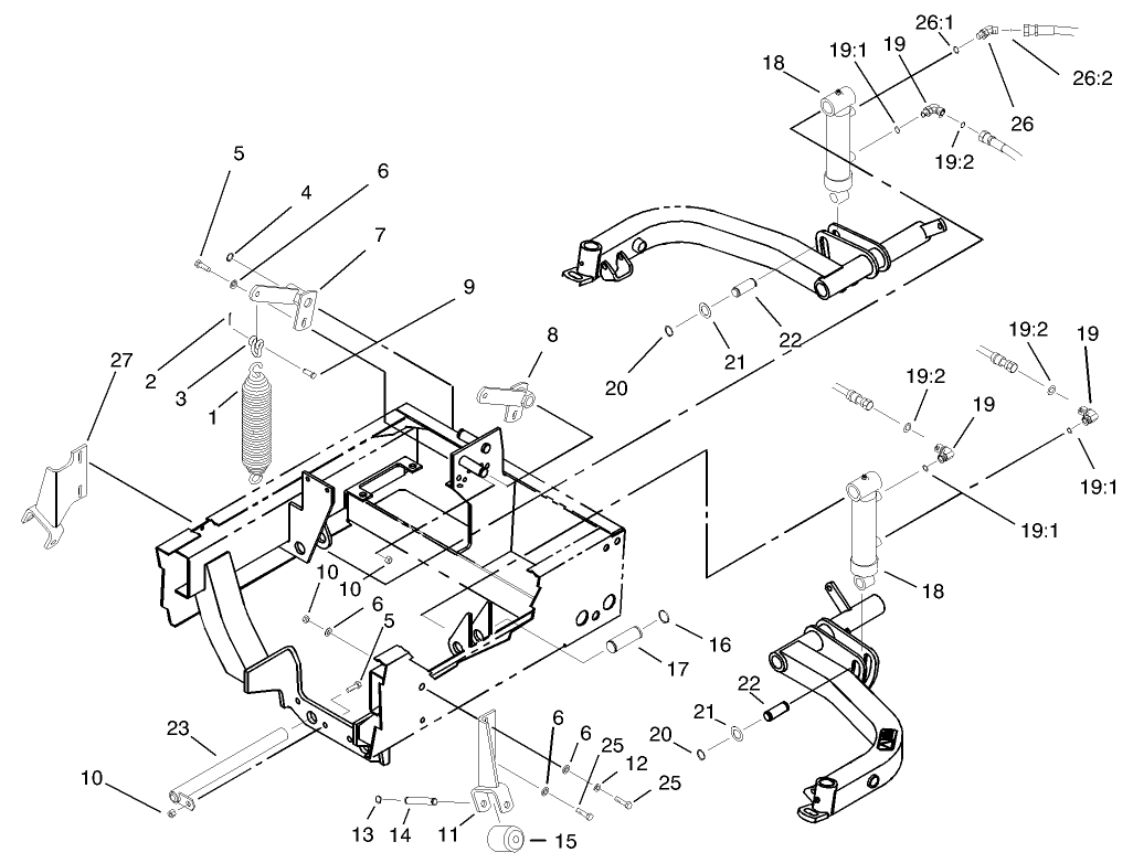 Rear Lift Circuit Assembly