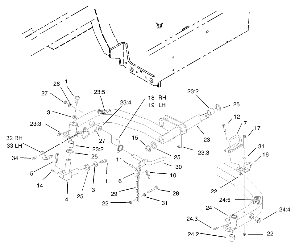 Rear Lift Arm Assembly