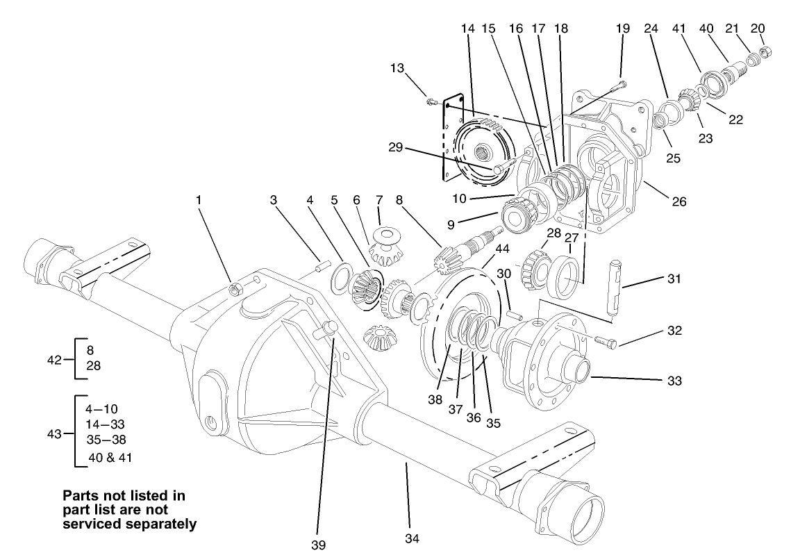 Axle Assembly No. 106-9212-03