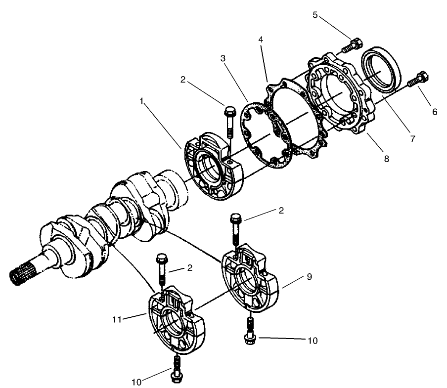 Main Bearing Case Assembly