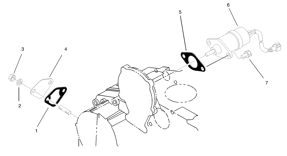 Stop Solenoid and Fuel Pump Assembly