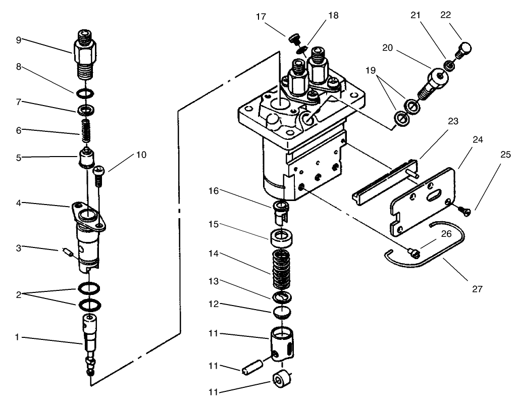 Injection Pump Assembly No. 98-9643
