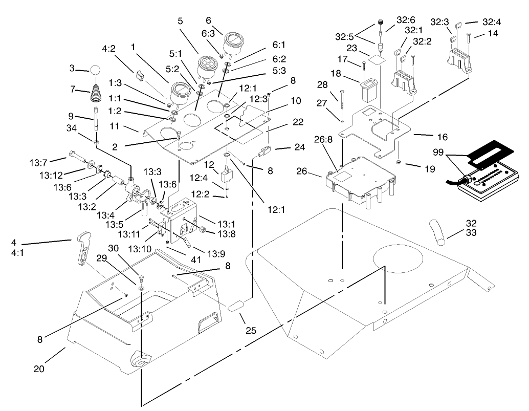 Control Console Assembly