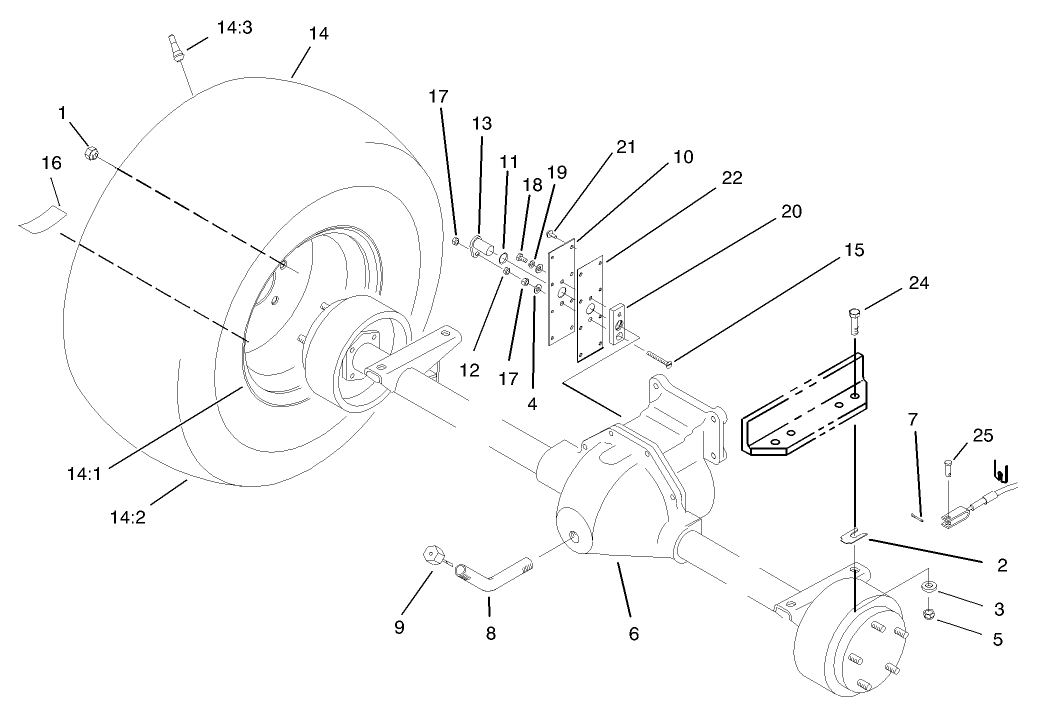 Front Axle Assembly