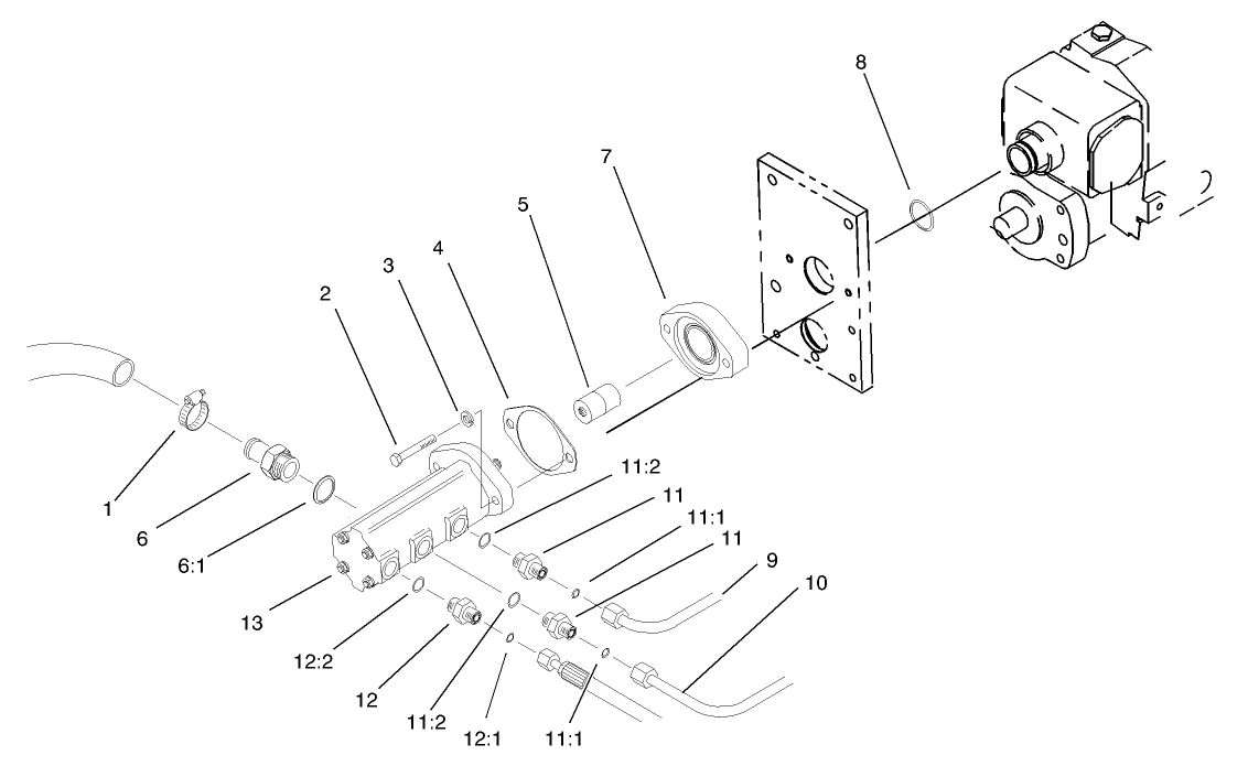Gear Pump Installation Assembly