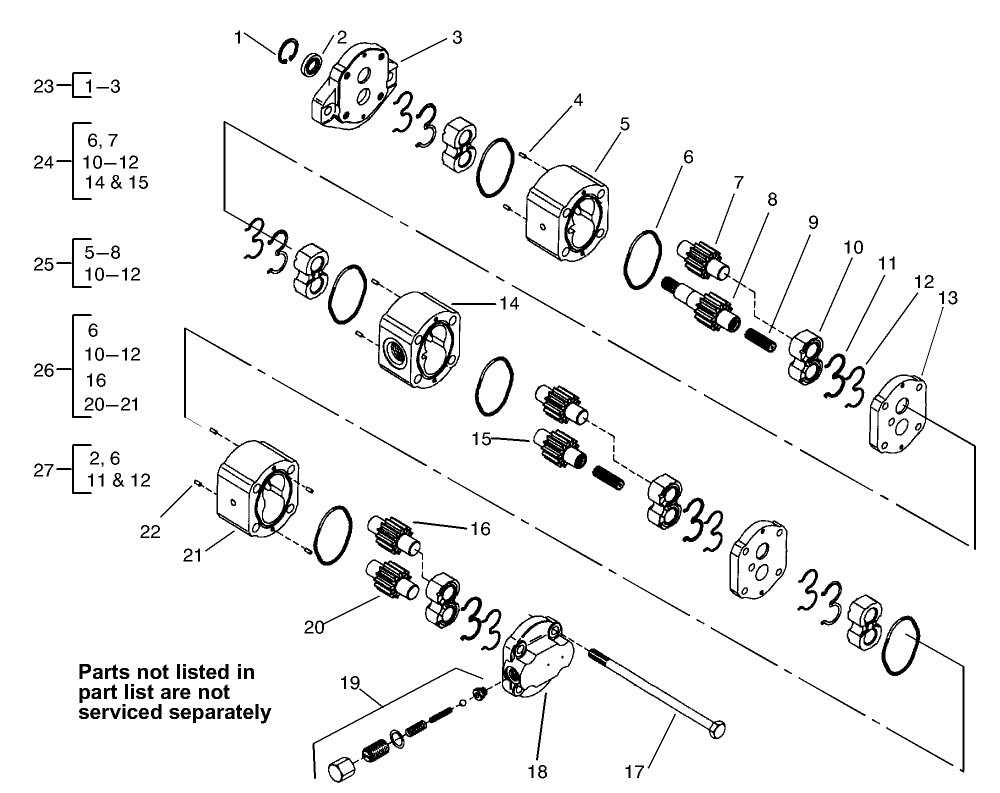 Gear Pump Assembly No. 98-9796