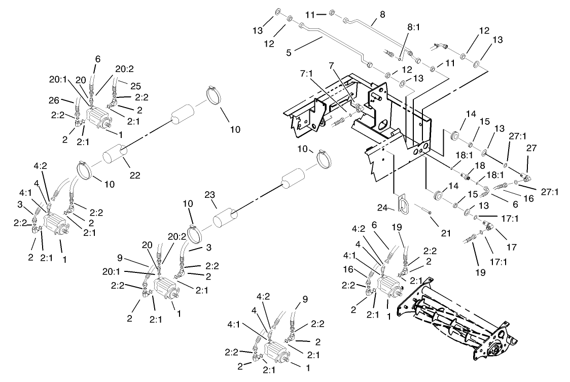 Reel Motors Assembly