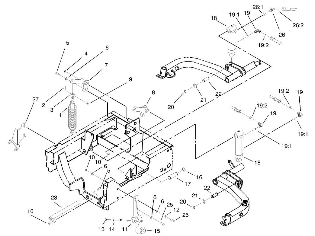 Rear Lift Circuit Assembly