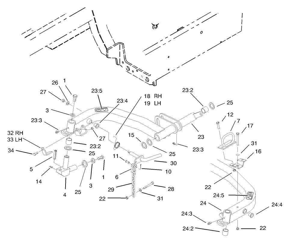 Rear Lift Arm Assembly