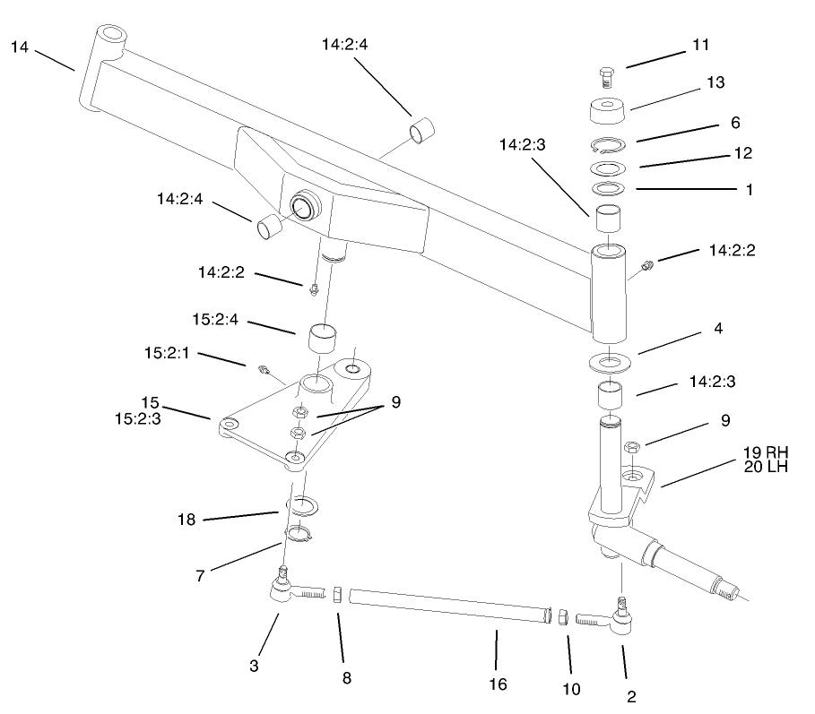 Rear Axle Assembly (only on:03543)