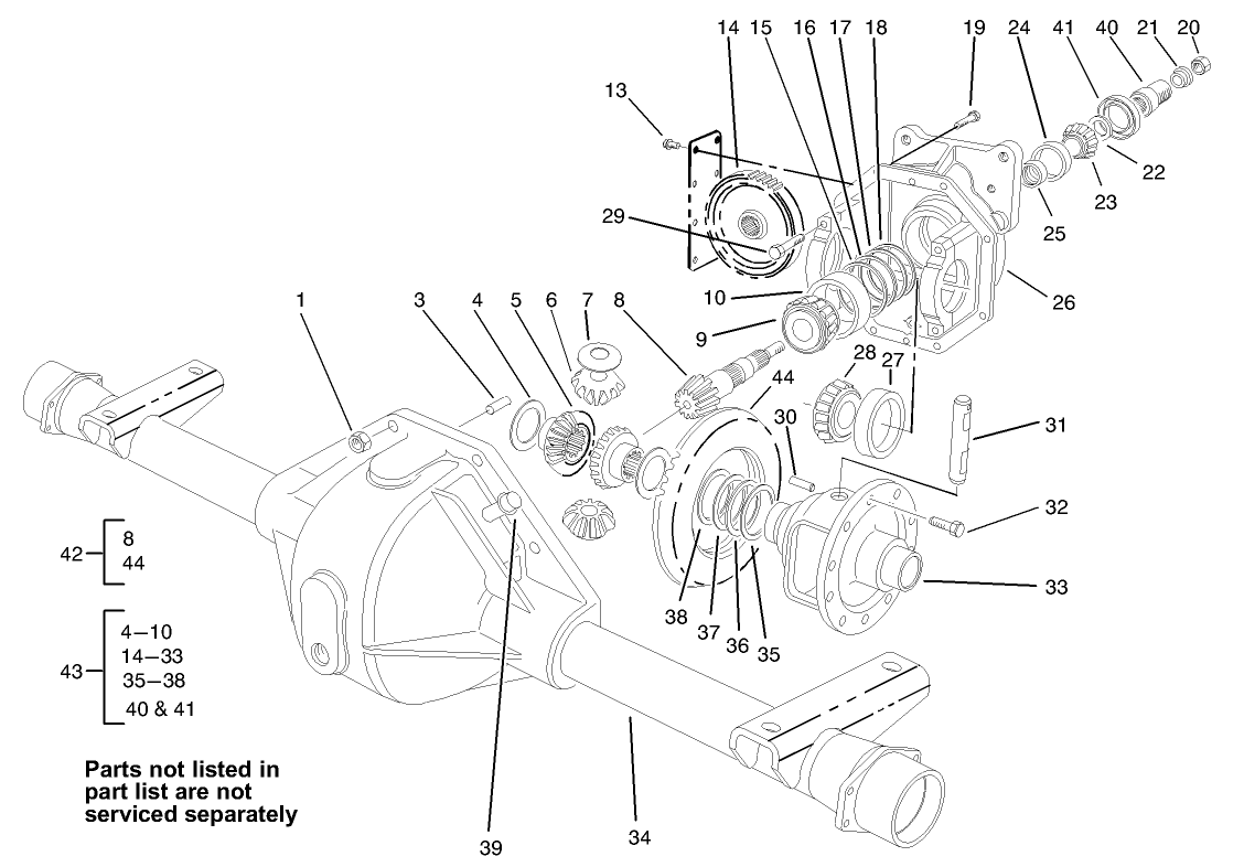Axle Assembly No. 106-9212-03
