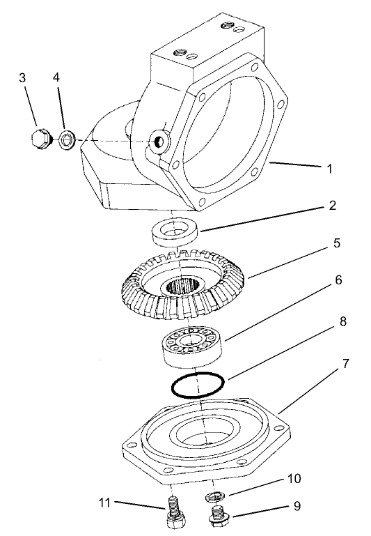 Rear Axle Assembly No. 98-3925 (Continued)  Axle Case Assembly
