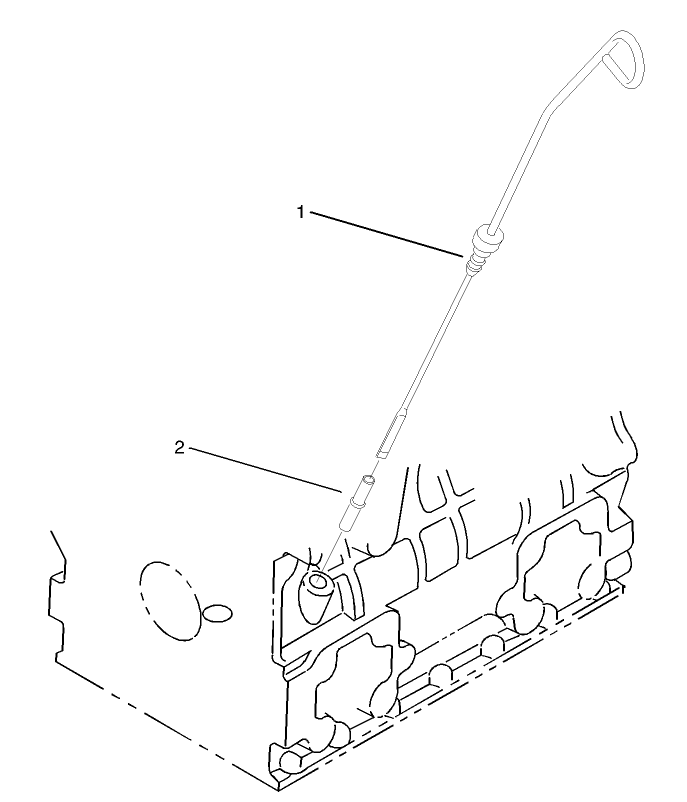 Dipstick and Guide Assembly