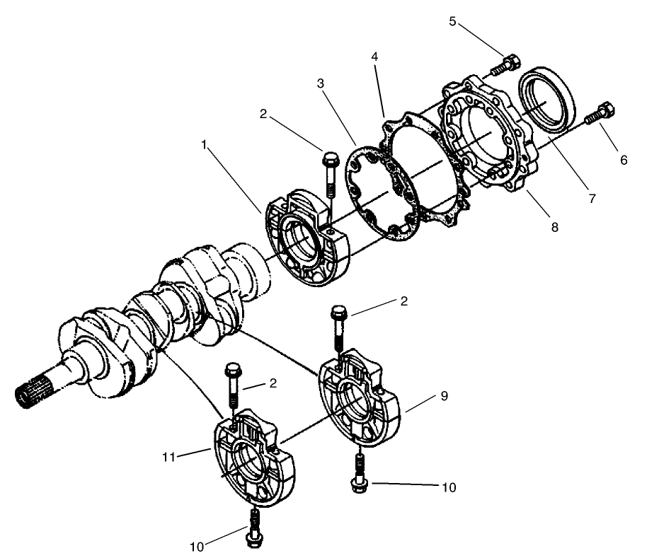 Main Bearing Case Assembly
