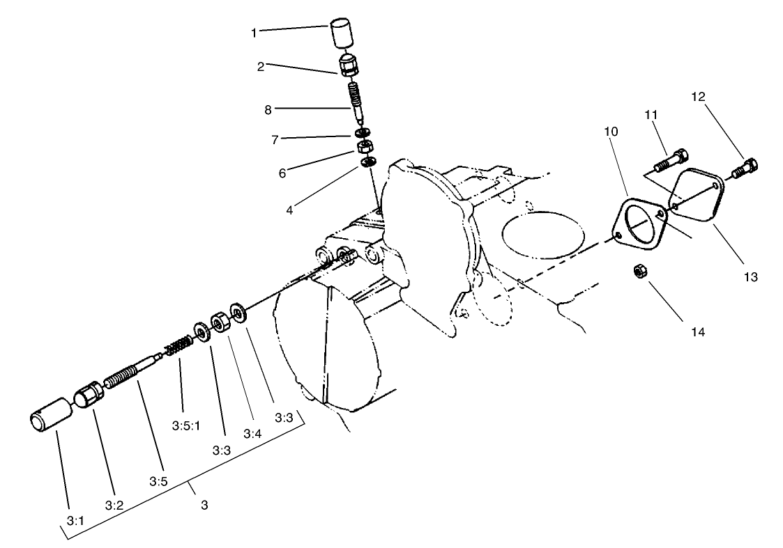 Engine Stop Lever Assembly