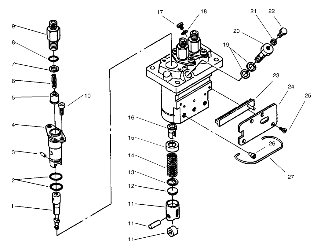 Injection Pump Assembly No. 98-9643