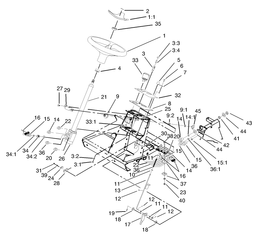Steering Tower Assembly