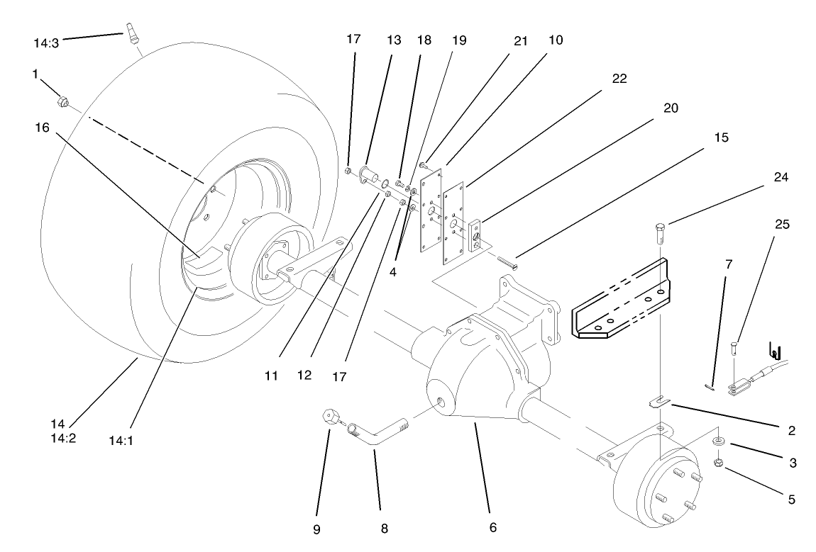 Front Axle Assembly