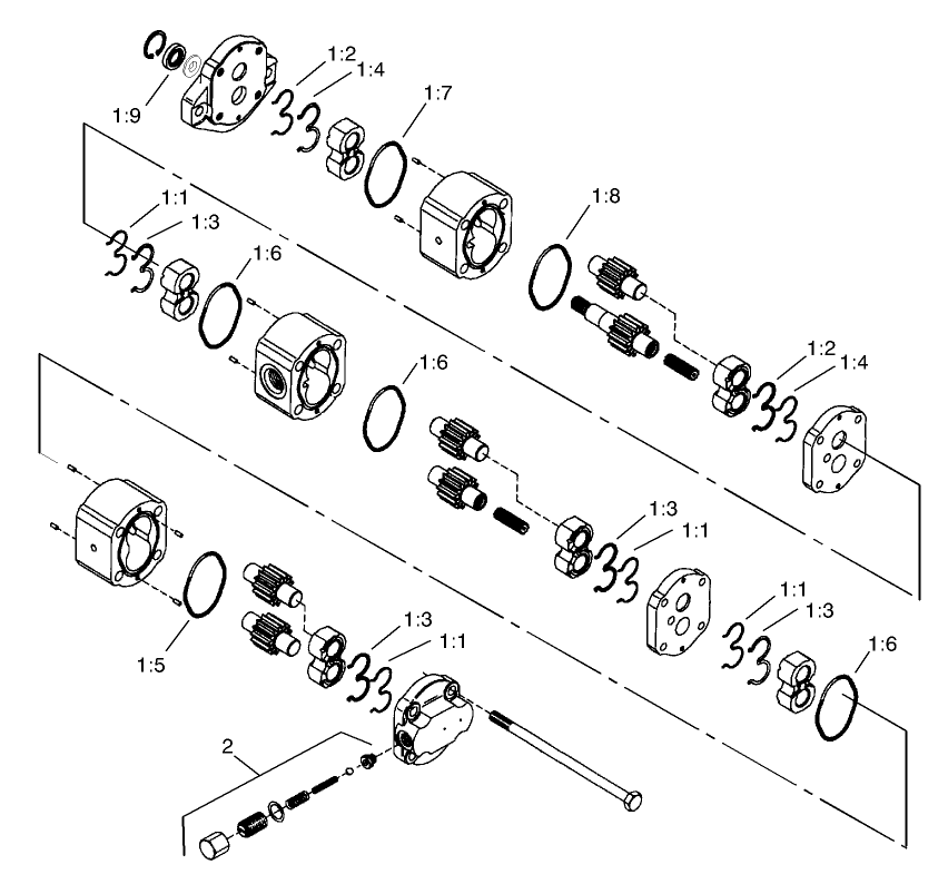Gear Pump Assembly No. 99-6933