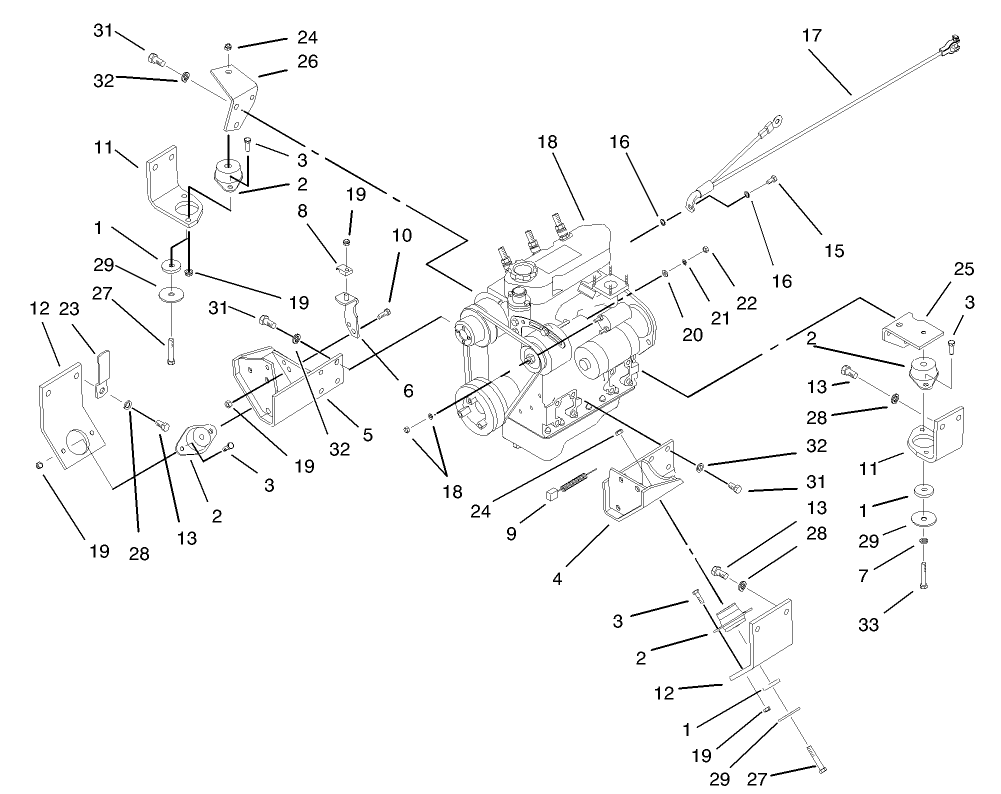 Engine Installation Assembly