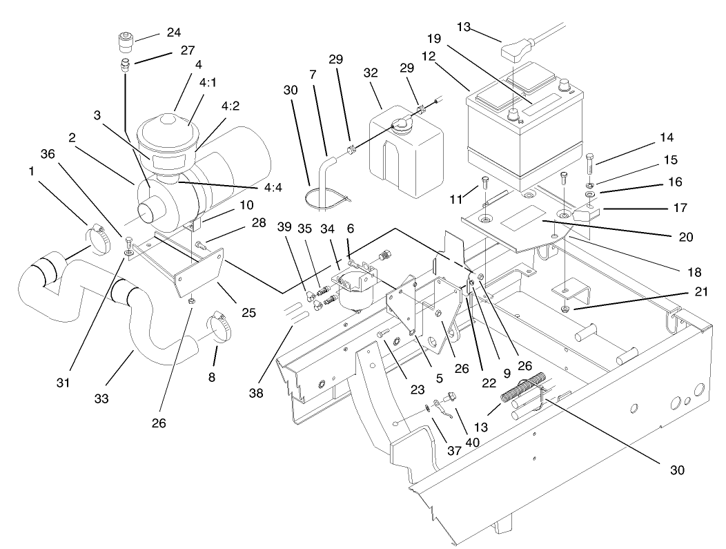 Engine Components Assembly