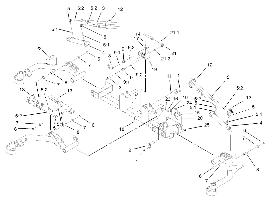 Front Lift Circuit Assembly