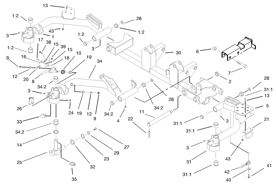 Front Lift Arm Assembly