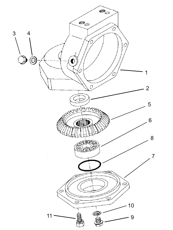 Rear Axle Assembly No. 98-3925 (Continued) Axle Case Assembly