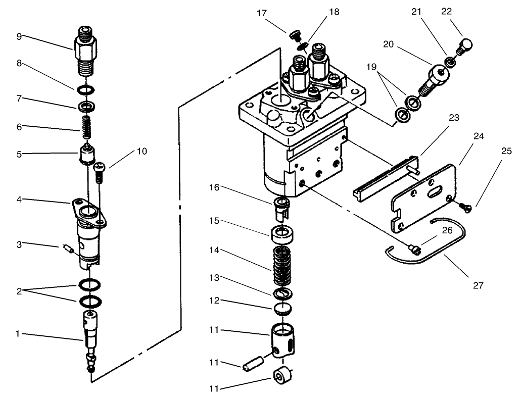 Injection Pump Assembly No. 98-9643