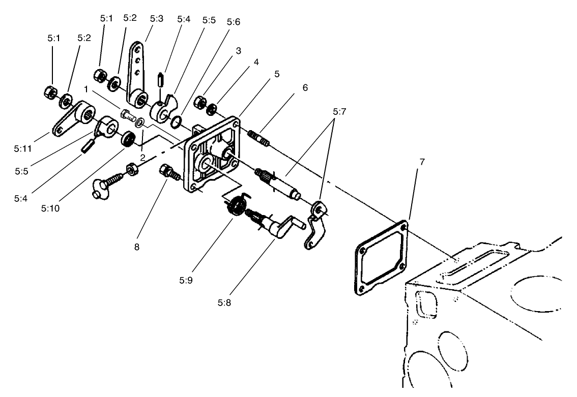 Speed Control Plate Assembly