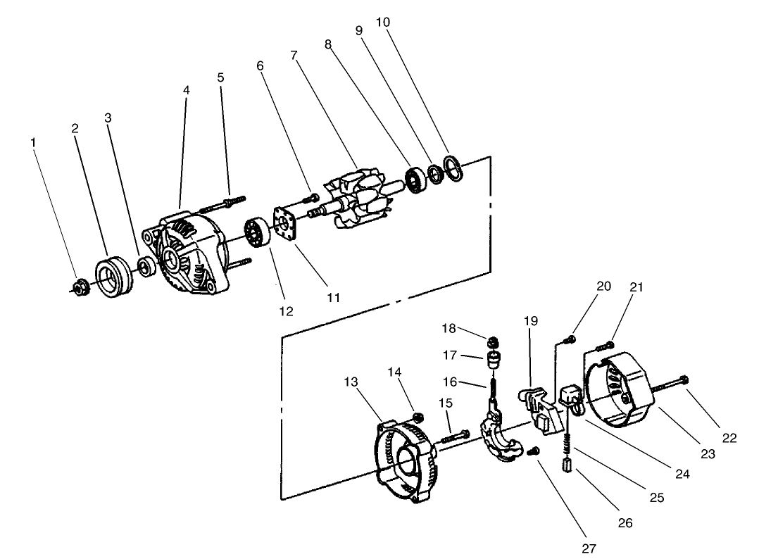 Alternator Assembly No. 98-9474