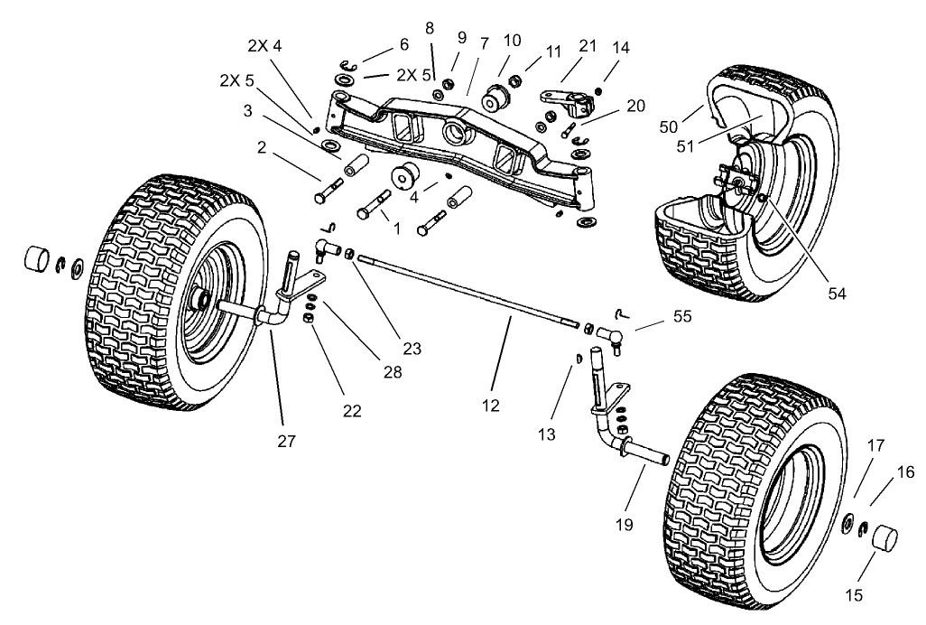 Front Axle Assembly