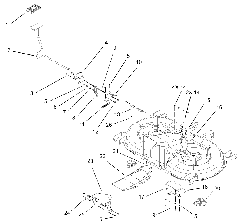 Cutting Pan, Bag on Demand Assembly