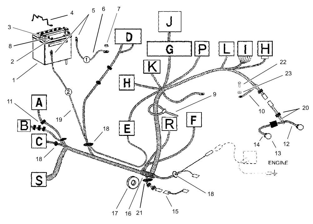 Electrical Wiring Harness Assembly