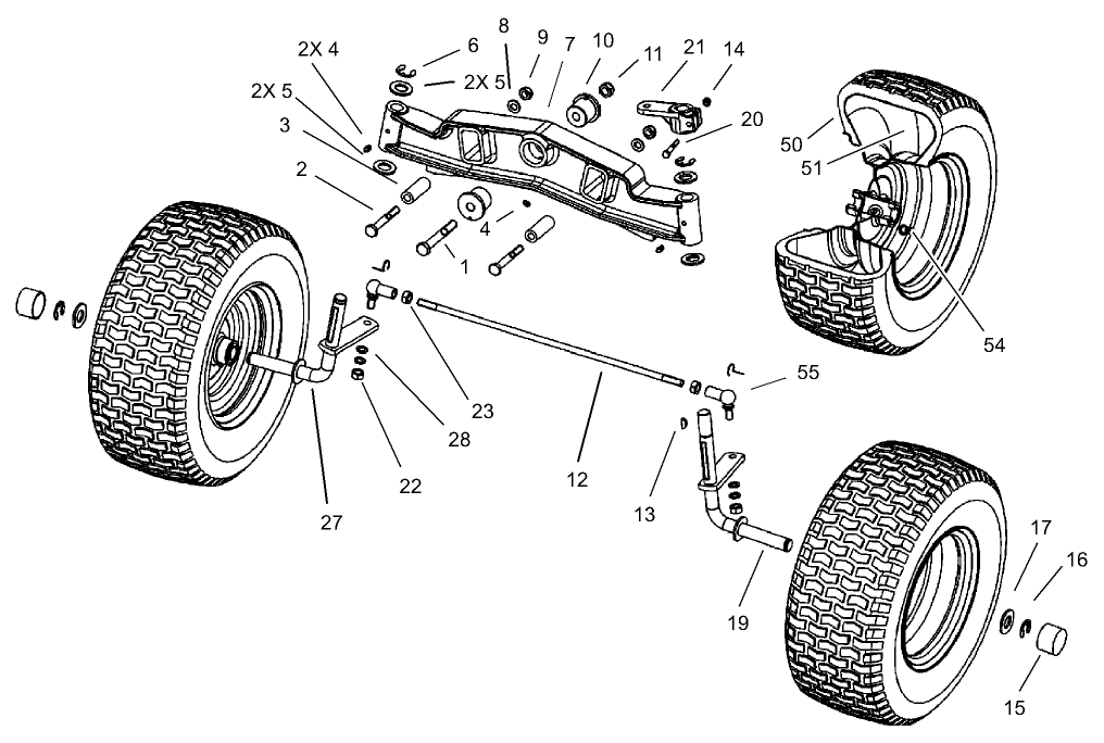 Front Axle Assembly