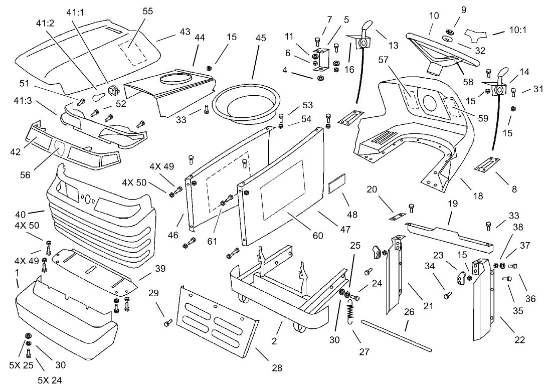 Body Hood Assembly