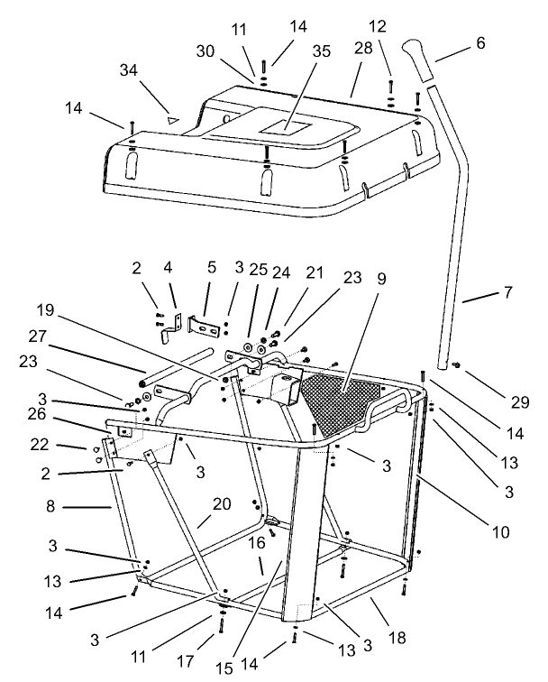 Grass Collector Assembly
