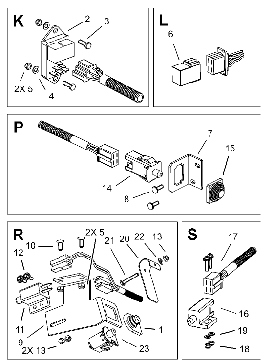 Electrical Switch Assembly (continued)