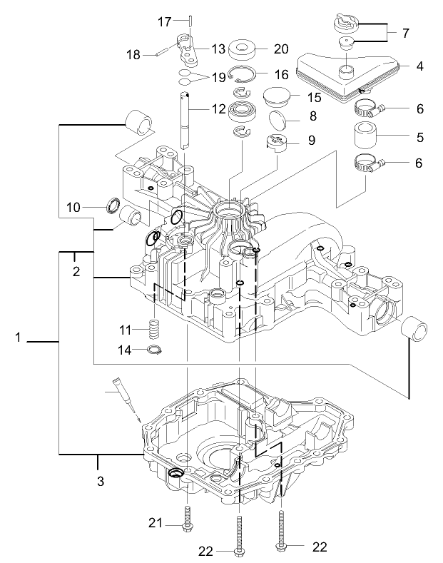 Transaxle Case Assembly