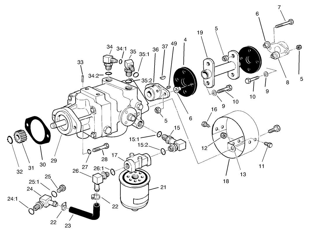 Hydrostatic Transmission Assembly