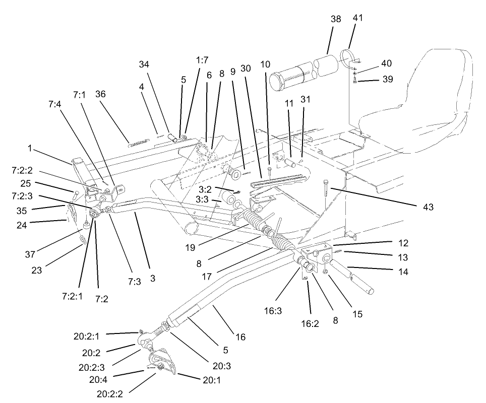 Push Arm Assembly