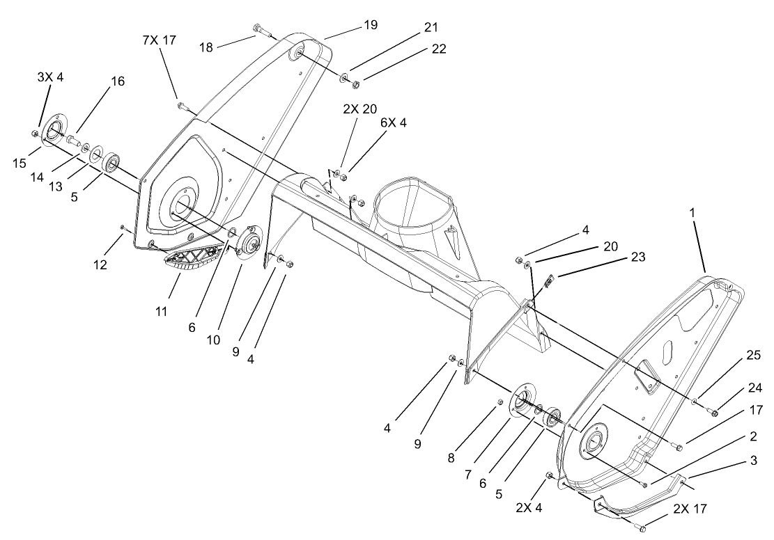 Upper Housing and Side Plate Assembly