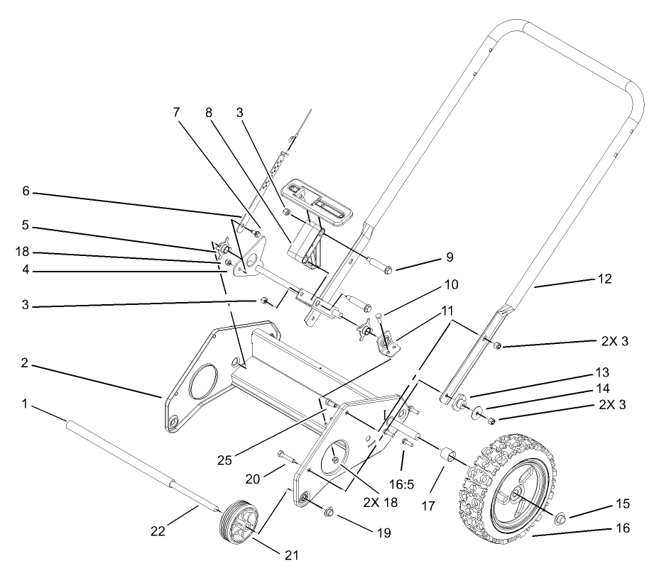 Lower Handle Assembly